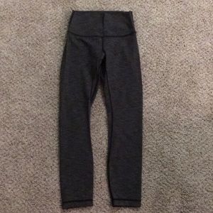 Dark gray Lululemon leggings